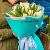 Видео обзор букета Утреннее признание - букет из белых тюльпанов